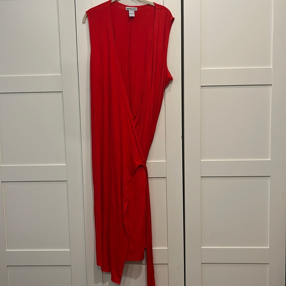 Jessica London red long dress